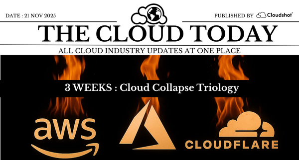 Three Crashes. One Cloud BSOD – The Cloud Today (Nov 21, 2025)