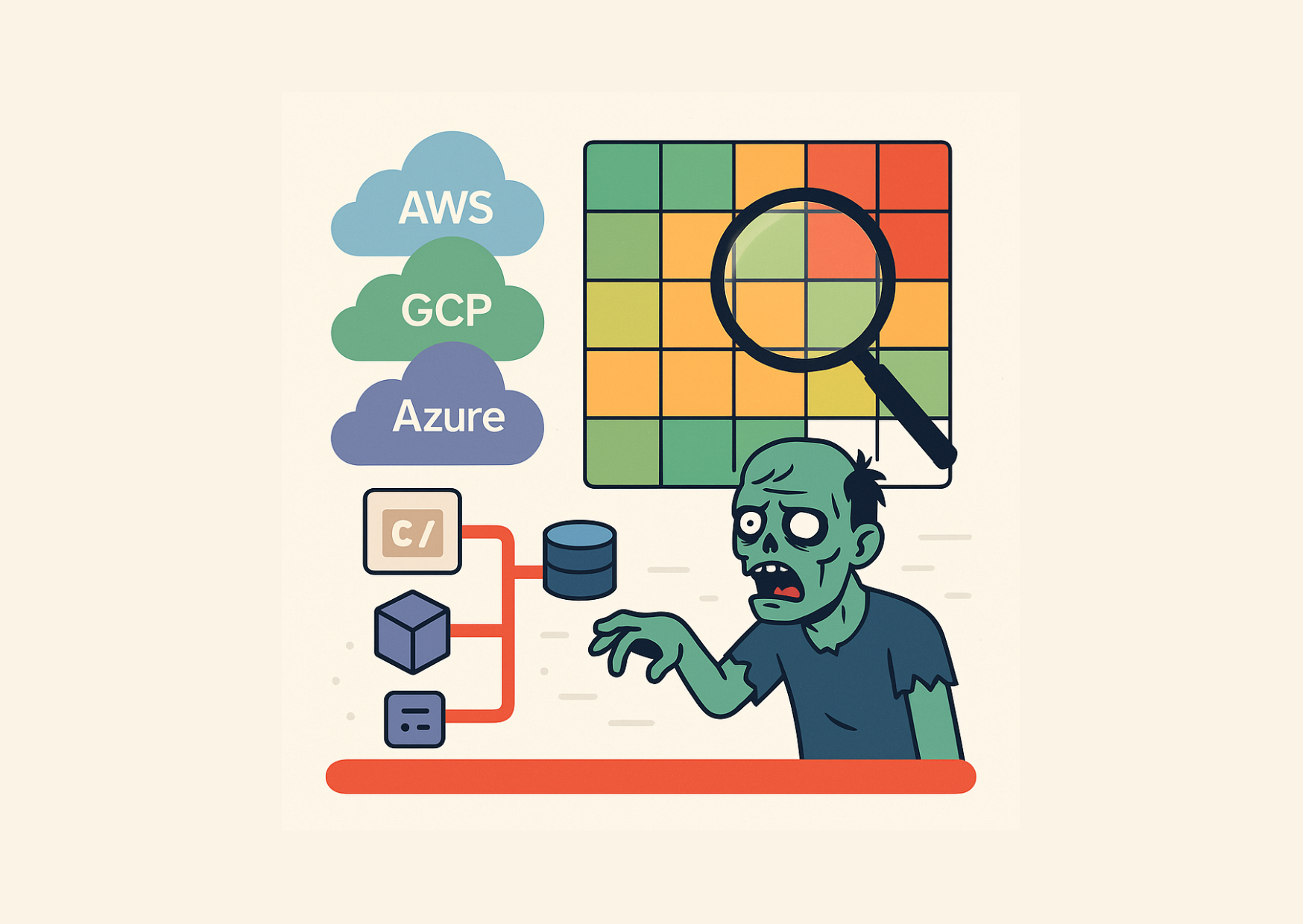 cloud management illustration